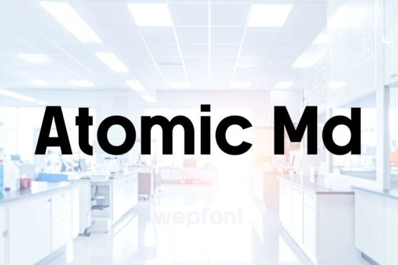 Atomic Md: A Modern Sans Serif Font for Makers