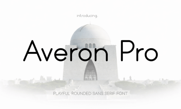 Averon Pro: A Cute Sans Serif Font for Editorial Design