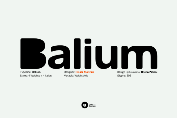 Balium: A Modern Sans Serif for Editorial Design