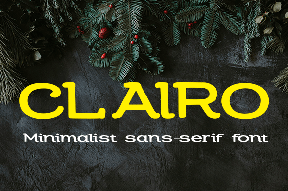 Clairo: A Modern Sans Serif Font for Editorial Design