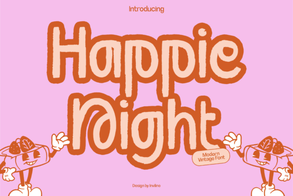 Happie Night Font: A Modern Vintage Sans Serif Review