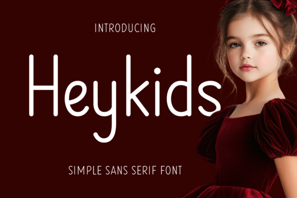 Heykids: A Modern Sans Serif Font for Youthful Web Design