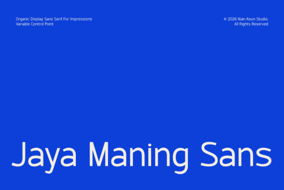 Jaya Maning Sans: The Ultimate Organic Modern Font Review