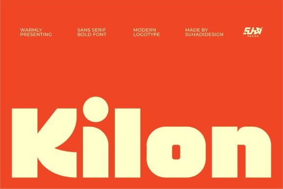 Kilon: A Bold Sans Serif for Modern Logotypes