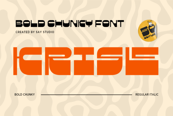 Krisle Bold Chunky Typeface for Business