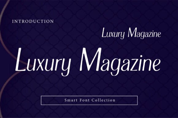 Luxury Magazine Font for Premium Web Design