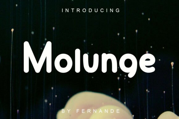 Molunge: A Contemporary Rounded Sans Serif Typeface
