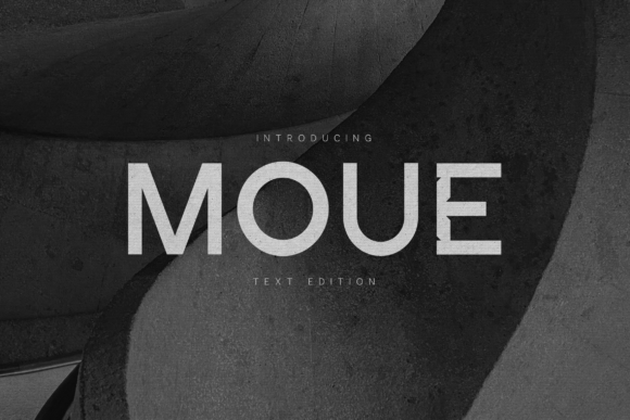 Moue: A Modern Sans Serif Font for Editorial Design