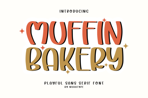 Muffin Bakery: A Cute Sans Serif Handwriting Font for Brands