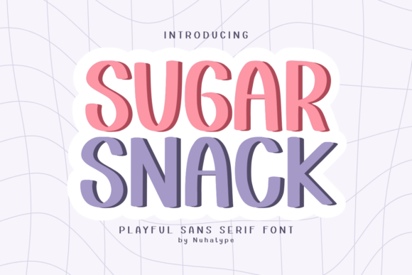 Sugar Snack: A Friendly Font for Your Brand