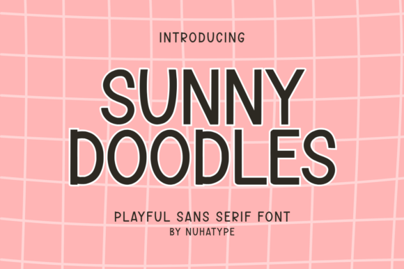 Sunny Doodies: A Minimalist Handwritten Font for Designers