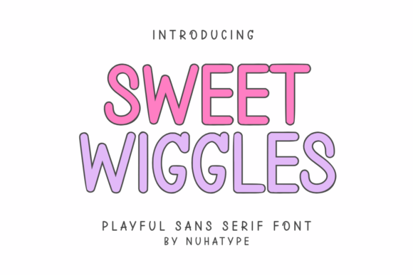 Sweet Wiggles: A Minimalist Handwritten Font for Designers