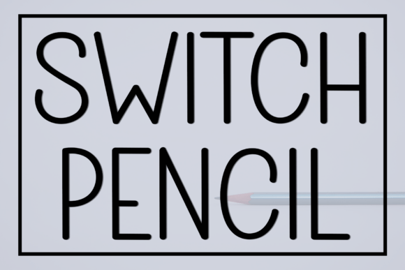Switch Pencil: A Modern Sans Serif for Editorial Design